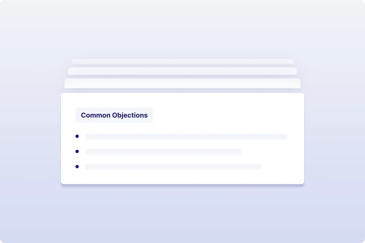 Prepp learns from your sales materials